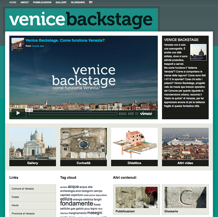 venice backstage